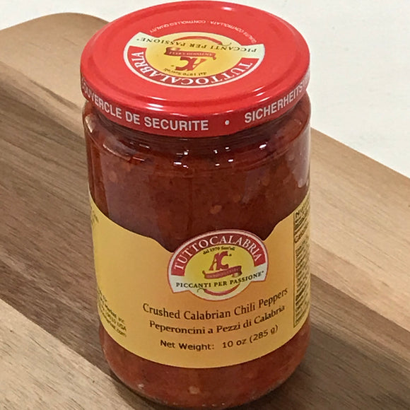 Tutto Calabria Crushed Hot Calabrian Chili Peppers (10.2 oz)