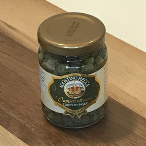 Agostino Recca Capers in Vinegar (3 oz)