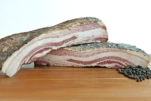 1732 Meats Black Peppercorn Slab Bacon (Whole 5 lb)